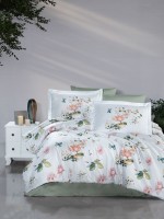First Choice Alice Green постельное белье сатин полуторный 160х220