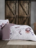 Maison Dor Alita dark lilac постельное белье 200x220см сатин жаккард — изображение 3