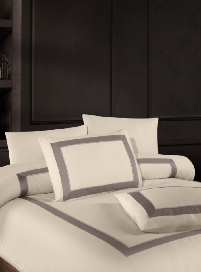First choice Belezza Cappuccino deluxe сатин постільна білизна евро 200х220 - Зображення 2