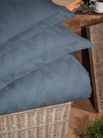 First Choice Boris Dark grey постельное белье сатин-жаккард евро 200х220 Турция — изображение 2