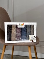 Набор кухонных полотенец Cestepe Regnum Vip cotton 6шт. 30х50 Tурция — изображение 3