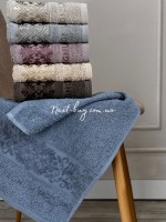 Набор кухонных полотенец Cestepe Regnum Vip cotton 6шт. 30х50 Tурция — изображение 2
