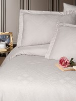 First Choice Etnic Beige постільна білизна сатин-жаккард євро 200х220 Туреччина - Зображення 2