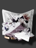 Maison Dor Alita dark lilac постельное белье 200x220см сатин жаккард — изображение 5