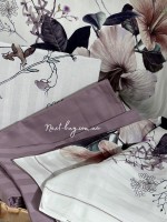 Maison Dor Alita dark lilac постельное белье 200x220см сатин жаккард — изображение 4