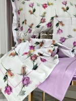 Maison Dor Rose Dream lilac постільна білизна 200x220см сатин жакард - Зображення 4