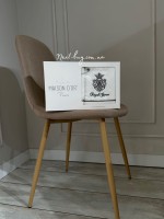 Maison D'or Royal crown white набір махрових рушників 4 шт 30х50 із вишивкою - Зображення 3