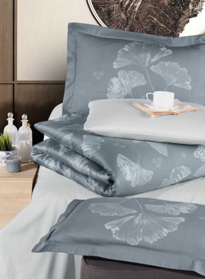 First Choice Sofira Indigo постільна білизна сатин євро 200х220 - Зображення 2