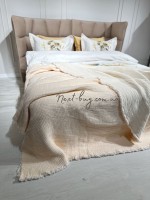 Покрывало-пике Febo Soft Muslin krem Турция 230x240