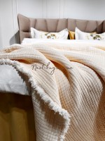 Покрывало-пике Febo Soft Muslin krem Турция 230x240 — изображение 2