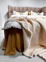 Покрывало-пике Febo Soft Muslin krem Турция 230x240 — изображение 7