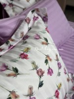 Maison Dor Rose Dream lilac постільна білизна 200x220см сатин жакард - Зображення 7