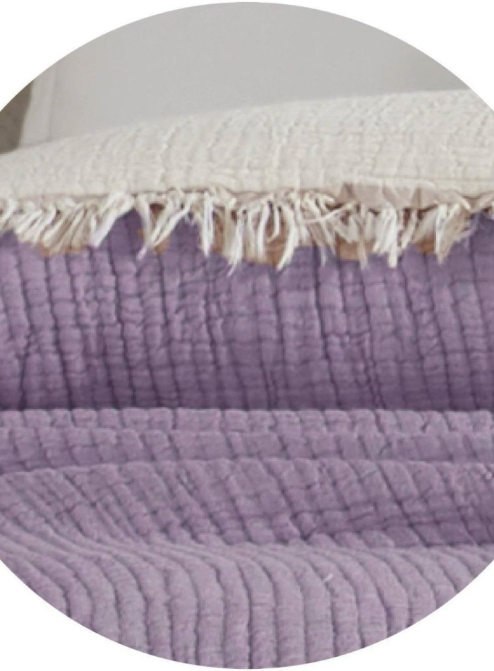 Покрывало-пике Febo Soft Muslin leylak Турция 230x240 — изображение 2