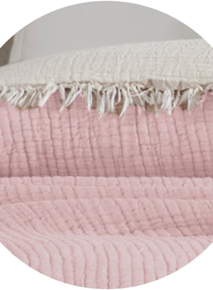 Покрывало-пике Febo Soft Muslin rose Турция 230x240 — изображение 2