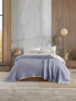 Покрывало-пике Febo Soft Muslin blue Турция 230x240
