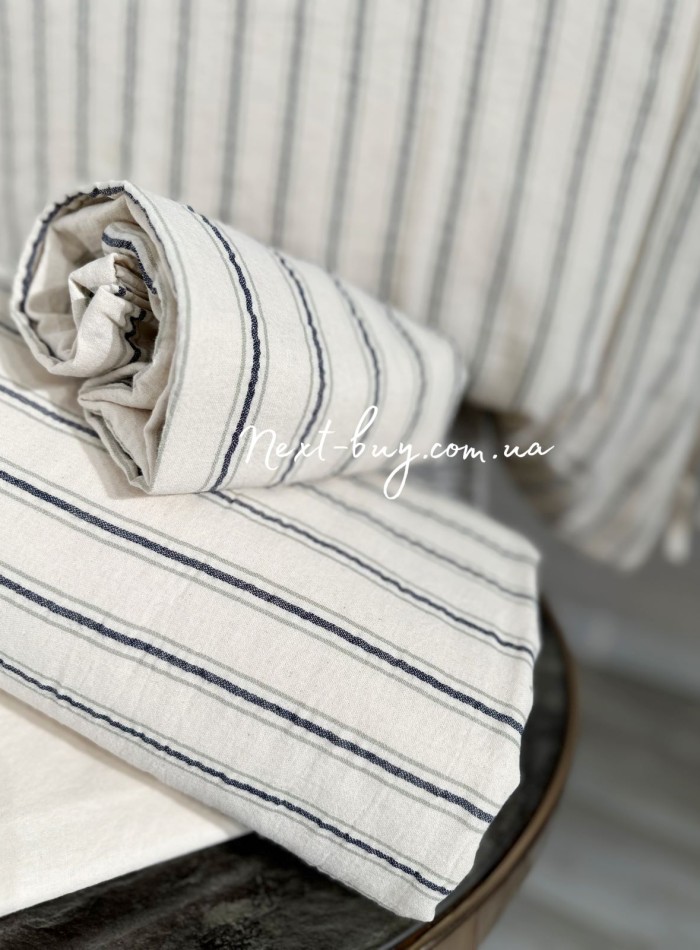 Постельное белье Turkiz Olive 200x220 из вареного хлопка — изображение 4