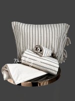 Постельное белье Turkiz Olive 200x220 из вареного хлопка — изображение 2