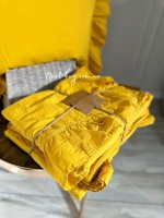 Эксклюзивное постельное белье Limasso Lemonade 200x220 из вареного хлопка — изображение 3