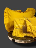 Эксклюзивное постельное белье Limasso Lemonade 200x220 из вареного хлопка — изображение 7