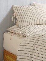 Постельное белье Turkiz Olive 200x220 из вареного хлопка — изображение 5
