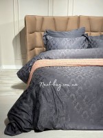 В'язаний плед Diamond Bargello 220х240 Pudra Туреччина - Зображення 7