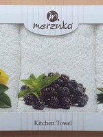 Набор кухонных полотенец Merzuka Berries and fruits 3шт. 30х50 — изображение 4