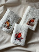 Набор кухонных полотенец Merzuka Birds 3шт. 30х50