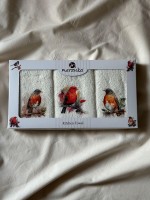 Набор кухонных полотенец Merzuka Birds 3шт. 30х50 — изображение 2