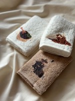 Набор кухонных полотенец Merzuka Coffee beans 3шт. 30х50 — изображение 3