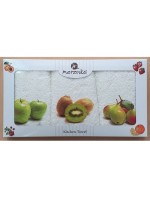 Набор кухонных полотенец Merzuka Fruits 3шт. 30х50 — изображение 5