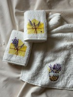 Набор кухонных полотенец Merzuka Lavender gift 3шт. 30х50