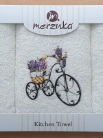 Набор кухонных полотенец Merzuka Sprigs of lavender 3шт. 30х50 — изображение 2