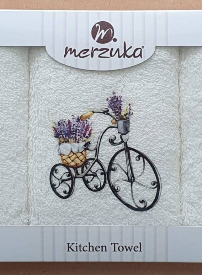 Набор кухонных полотенец Merzuka Sprigs of lavender 3шт. 30х50 — изображение 2