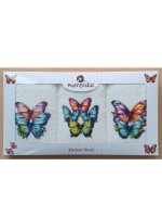 Набор кухонных полотенец Merzuka Butterflies 3шт. 30х50 — изображение 5