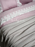 Легкий плед-піке Maison D'or Paris Missoma lilac 220х240 - Зображення 7