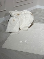 Натуральний килимок-рушник для ніг Maison D'or Steps ecru - Зображення 4