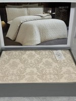 Постельное белье Maison D'or Emerald Beige 200x220см бамбук жаккард — изображение 2
