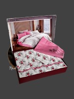 Maison D'or Diana Rose rose постельное белье семейное 160х220x2 сатин — изображение 2