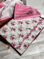 Maison D'or Diana Rose rose постельное белье семейное 160х220x2 сатин — изображение 3