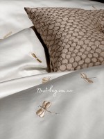 Постельное белье Maison D’or La Riine Gold евро 200х220 сатин — изображение 4