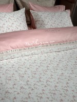 Постельное белье Maison D'or Roses rose 200x220см сатин со стразами — изображение 6
