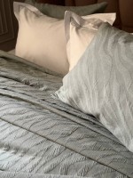 Літня постільна білизна з покривалом Saheser Zebra gri євро - Зображення 7