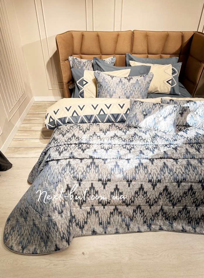 Елітне покривало Pepper Home Lorenzo Blue 270х260 Туреччина - Зображення 9