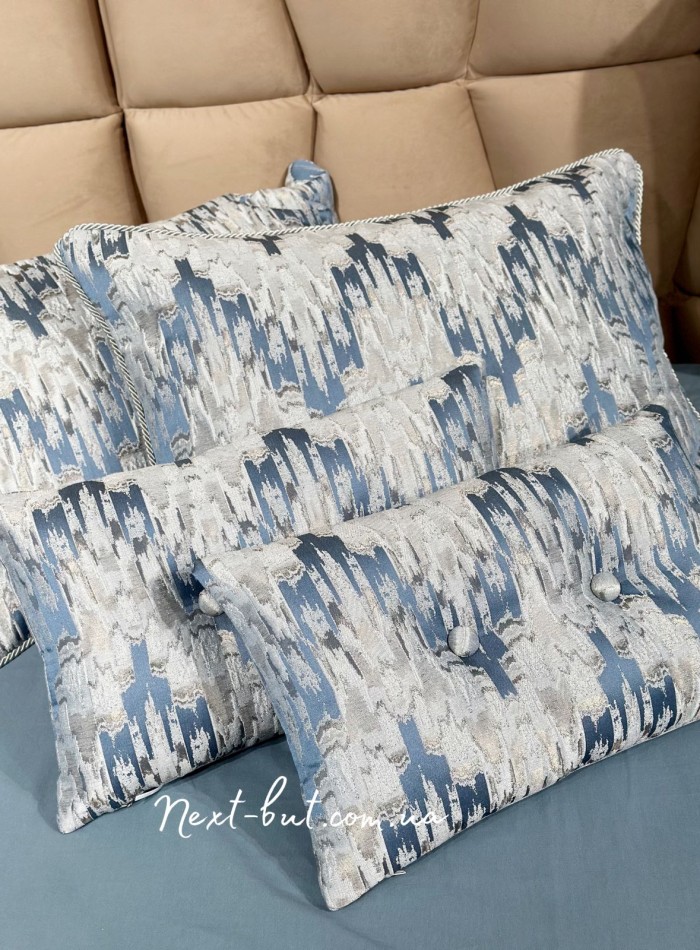 Елітне покривало Pepper Home Lorenzo Blue 270х260 Туреччина - Зображення 3