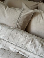 Постільна білизна Saheser Jasmin bej євро 200х220 jacquard - Зображення 4