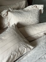 Постільна білизна Saheser Jasmin bej євро 200х220 jacquard - Зображення 3