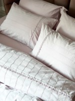 Постільна білизна Saheser Jasmin lila євро 200х220 jacquard - Зображення 4