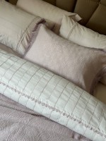 Постільна білизна Saheser Jasmin lila євро 200х220 jacquard - Зображення 8