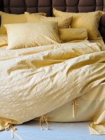 Постільна білизна Saheser Lucca sari євро 200х220 jacquard - Зображення 2
