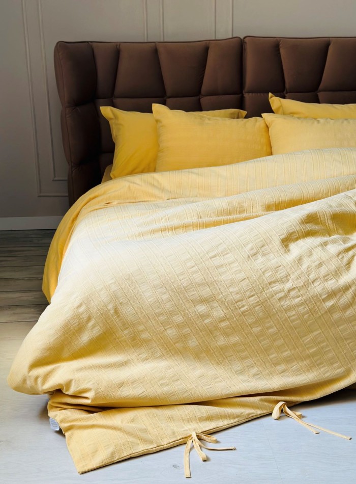 Постільна білизна Saheser Lucca sari євро 200х220 jacquard - Зображення 4